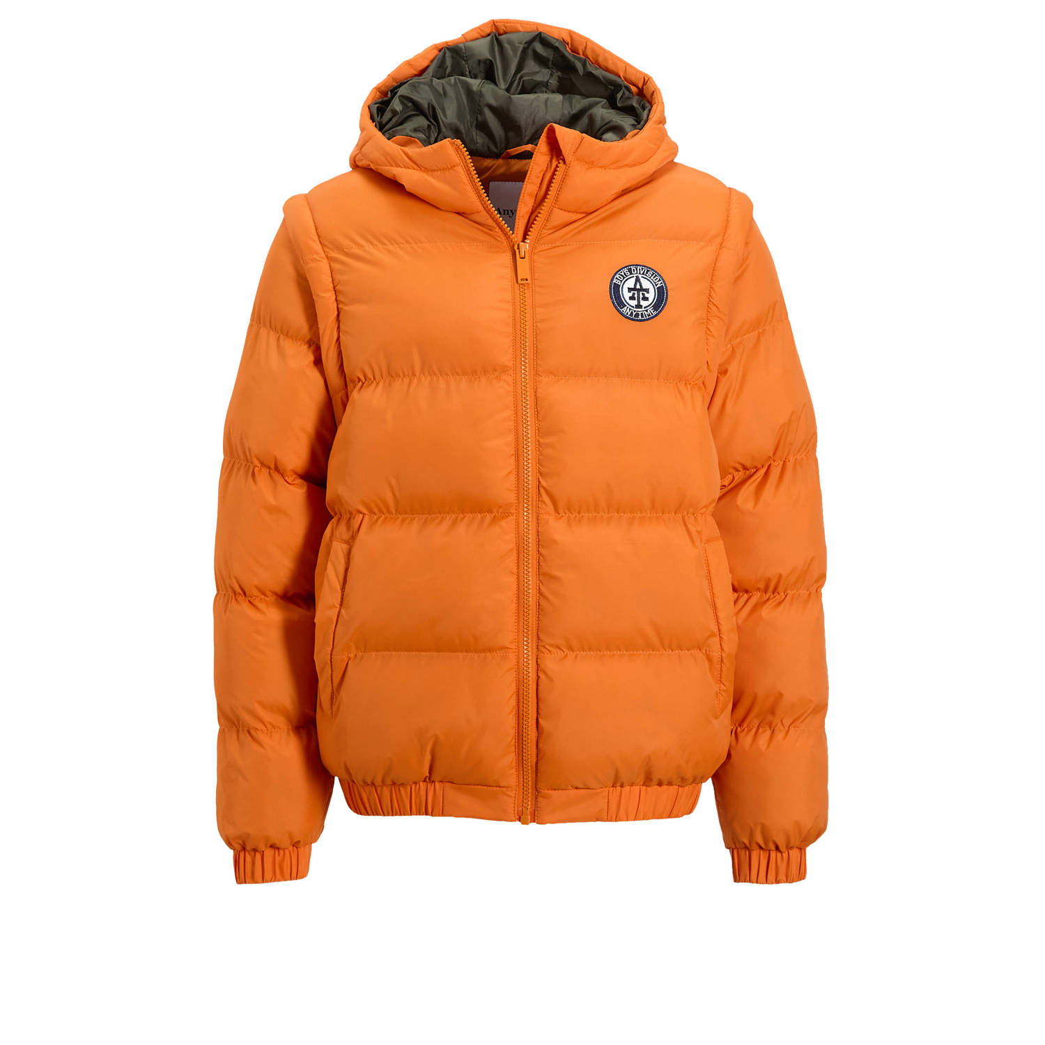 Anytime 2 in 1 winterjas oranje