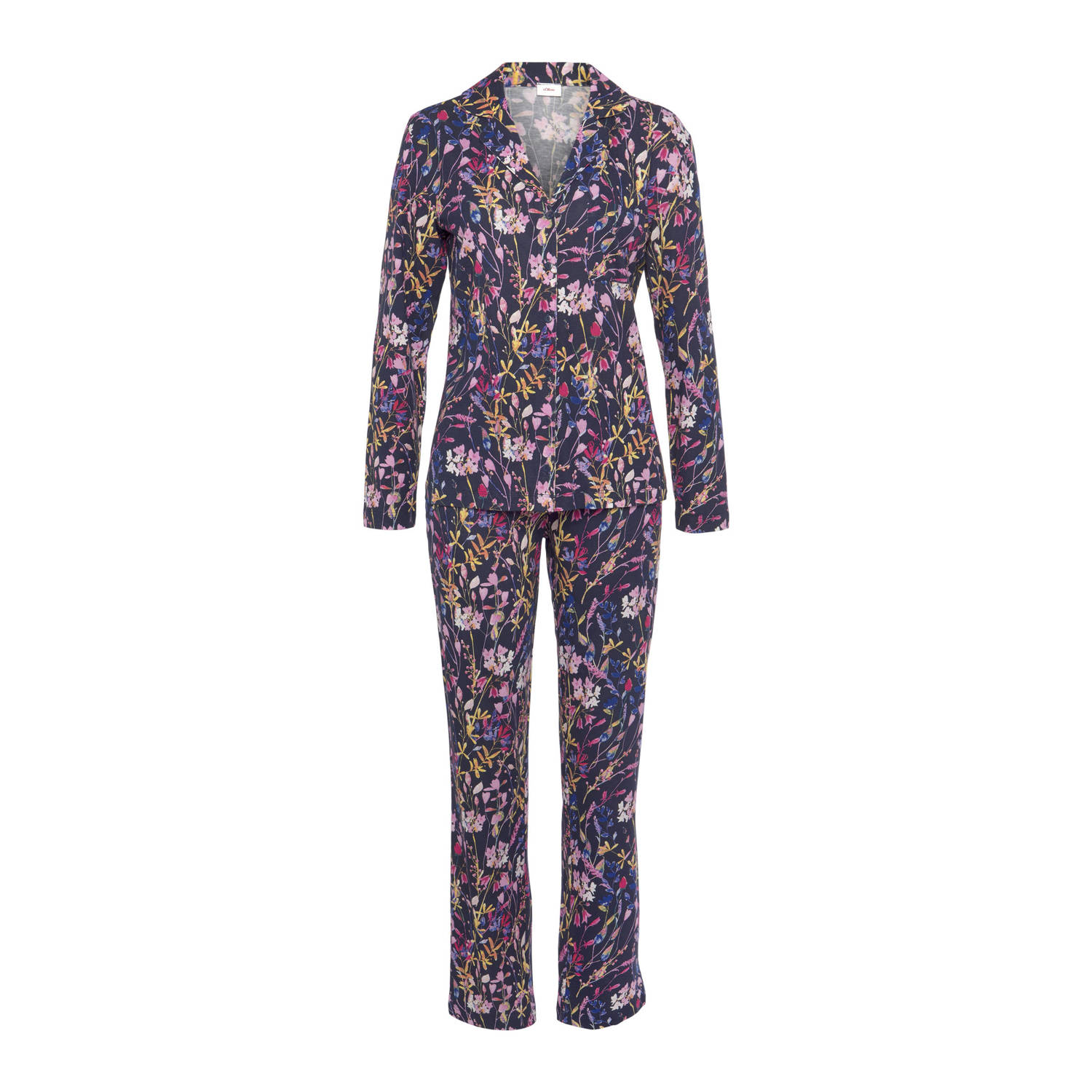 s.Oliver pyjama donkerblauw