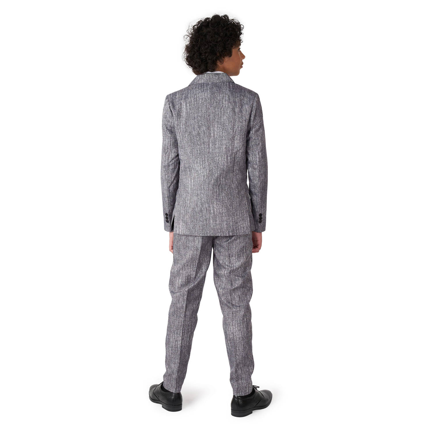 Suitmeister gemêleerde kostuum grijs
