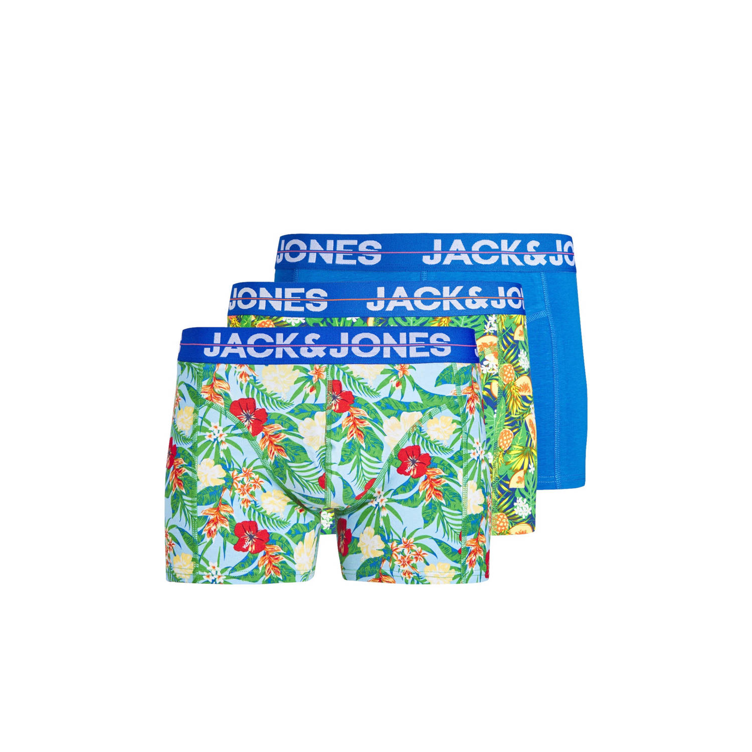 JACK & JONES PLUS SIZE boxershort JACPINEAPPLE (set van 3)