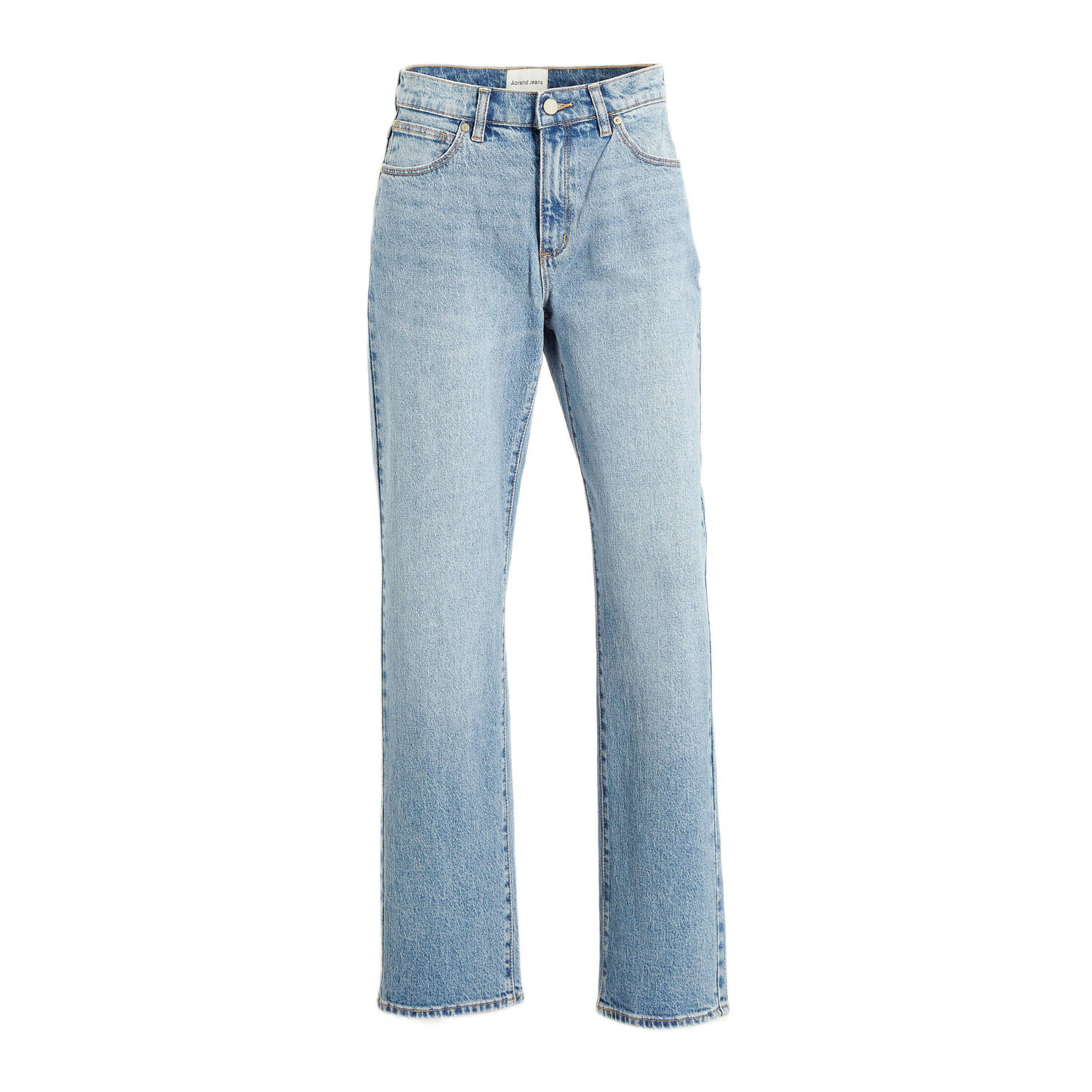 Abrand Jeans high waist straight jeans 95 MID STRAIGHT FELICIA light blue denim