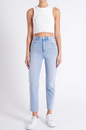 high waist slim fit jeans 94 Gina light blue denim