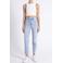 Abrand Jeans high waist slim fit jeans 94 Gina light blue denim