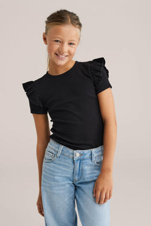 T-shirt zwart