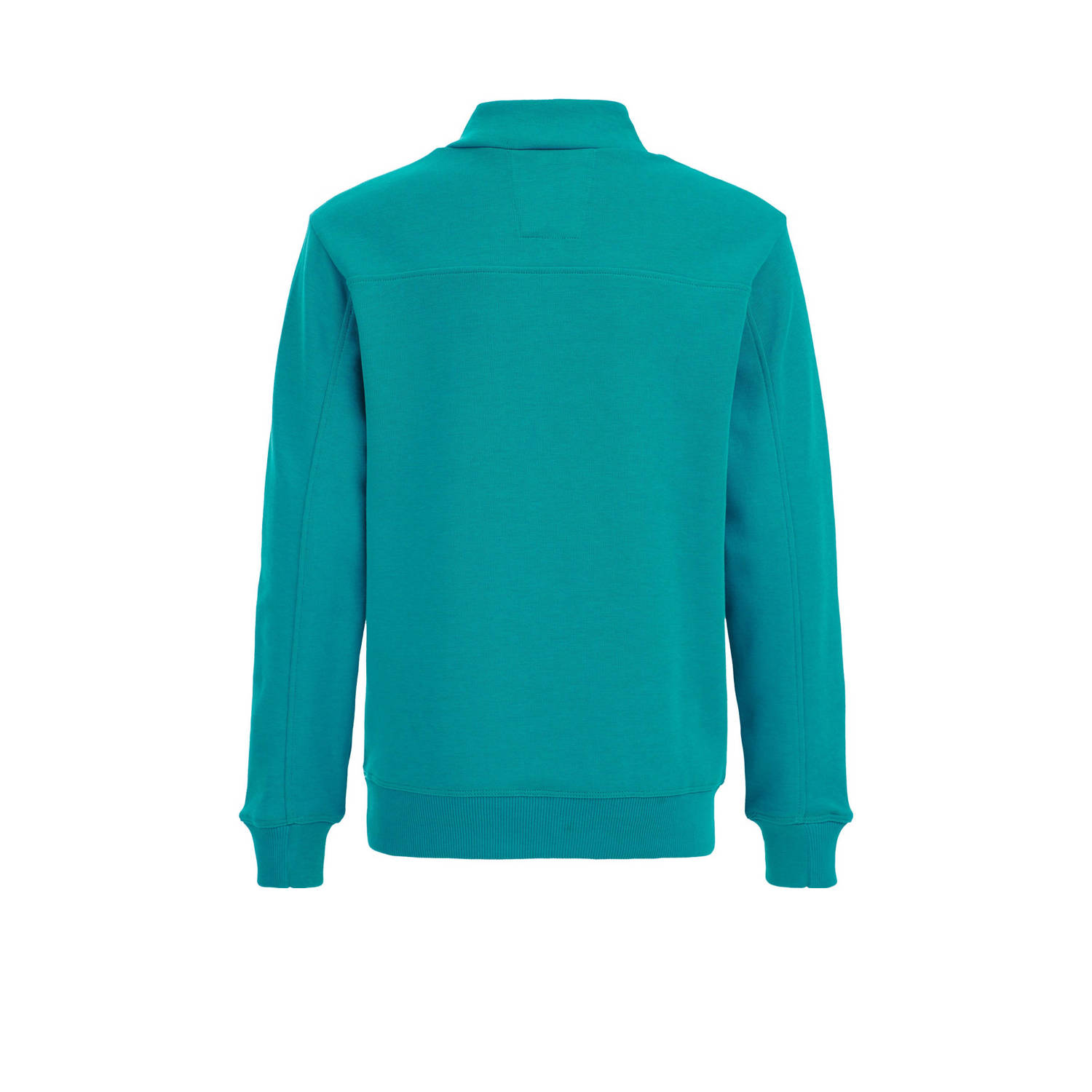 Salty Dog sweater met printopdruk blauwgroen