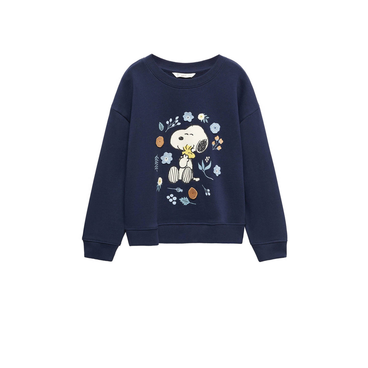 Mango Kids sweater donkerblauw