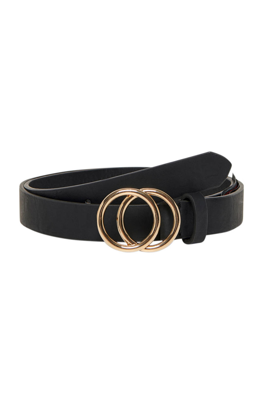 ONLY CARMAKOMA riem CARRASMI zwart/goudkleurig