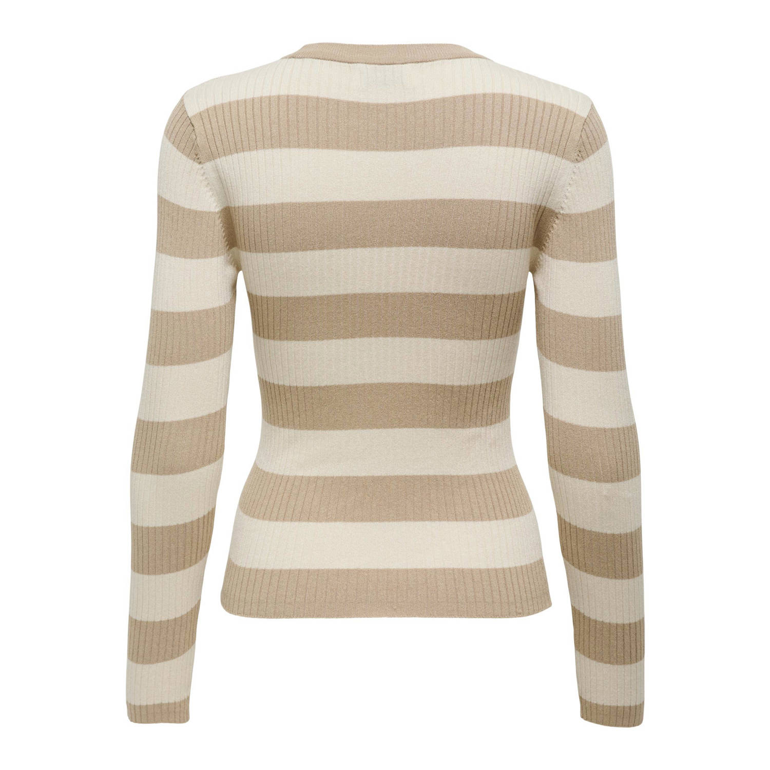 JDY gestreepte top PLUM zwart wit