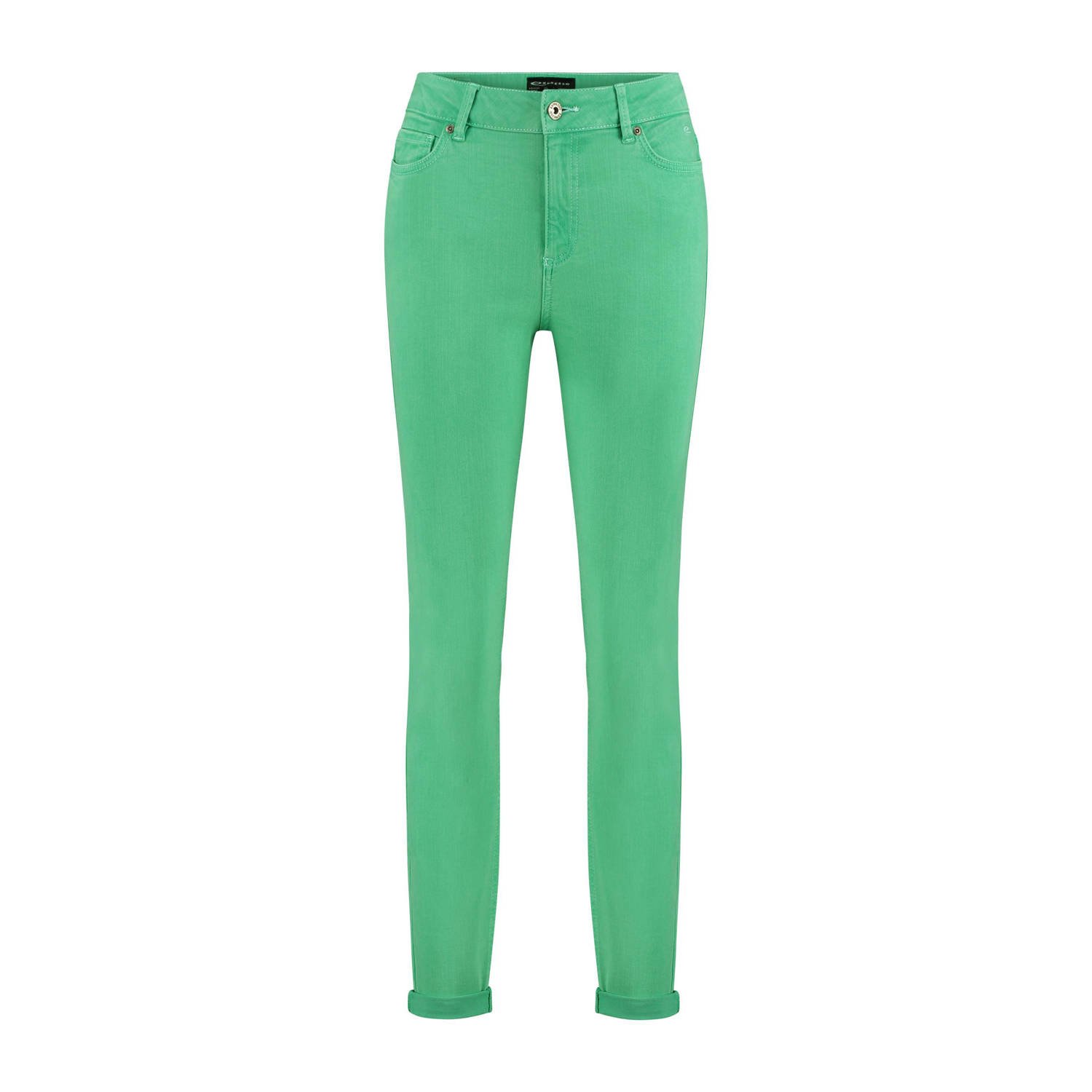 Expresso skinny jeans groen
