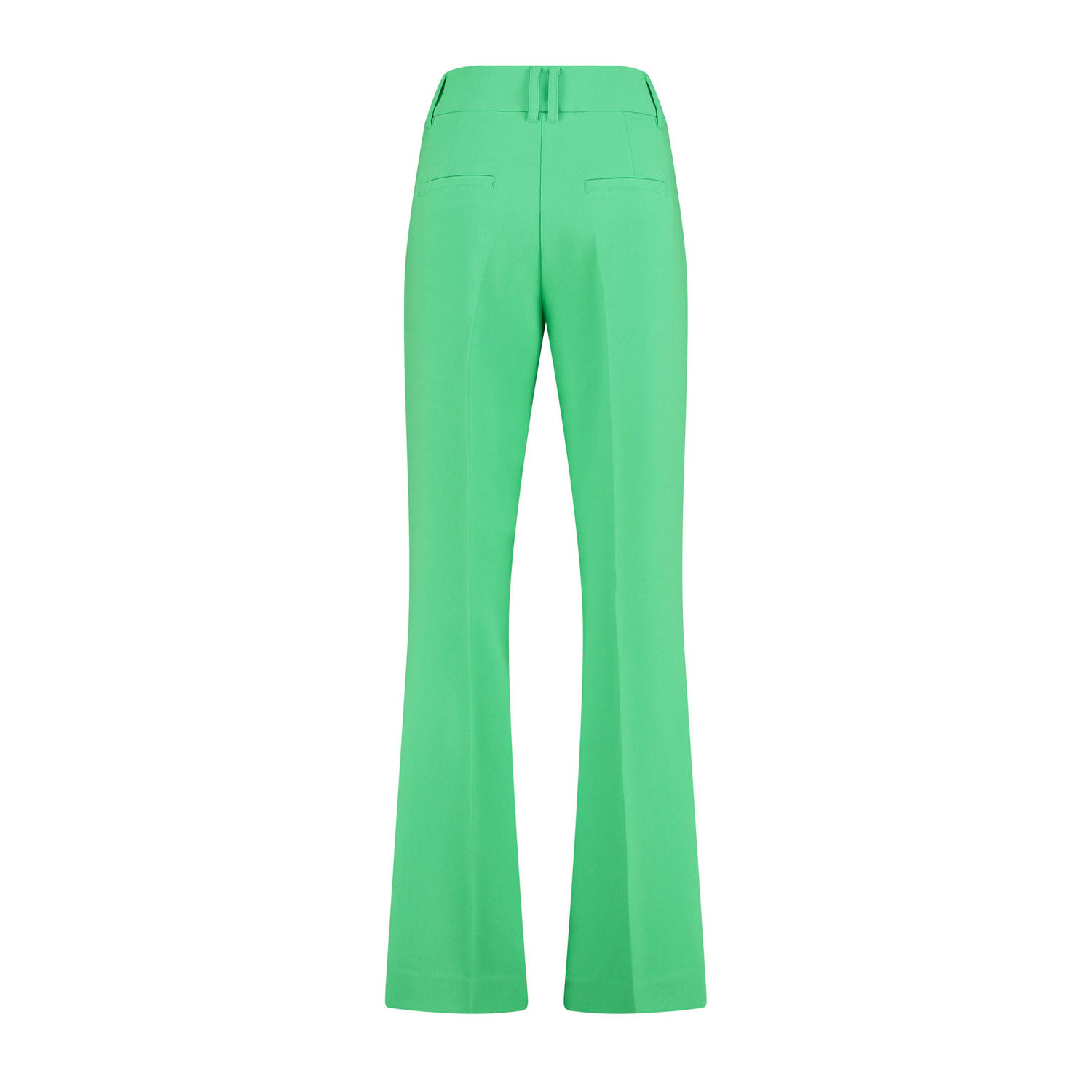 Expresso wide leg pantalon groen