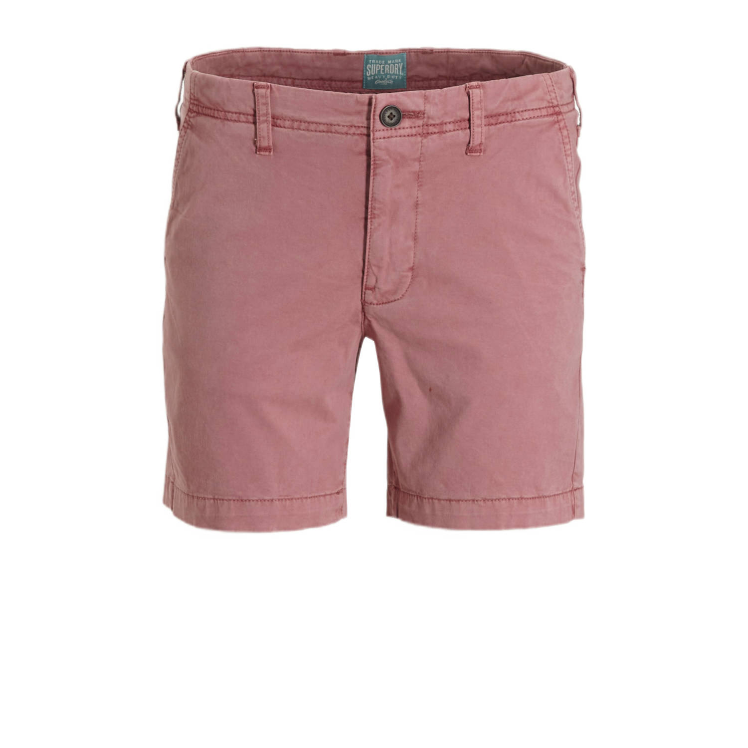 Superdry regular fit short roze