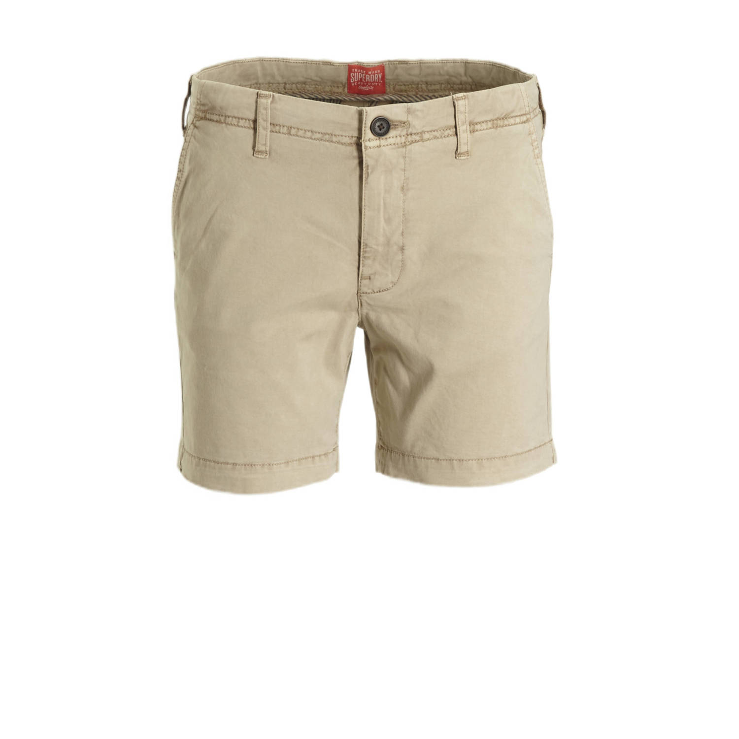 Superdry regular fit short taupe