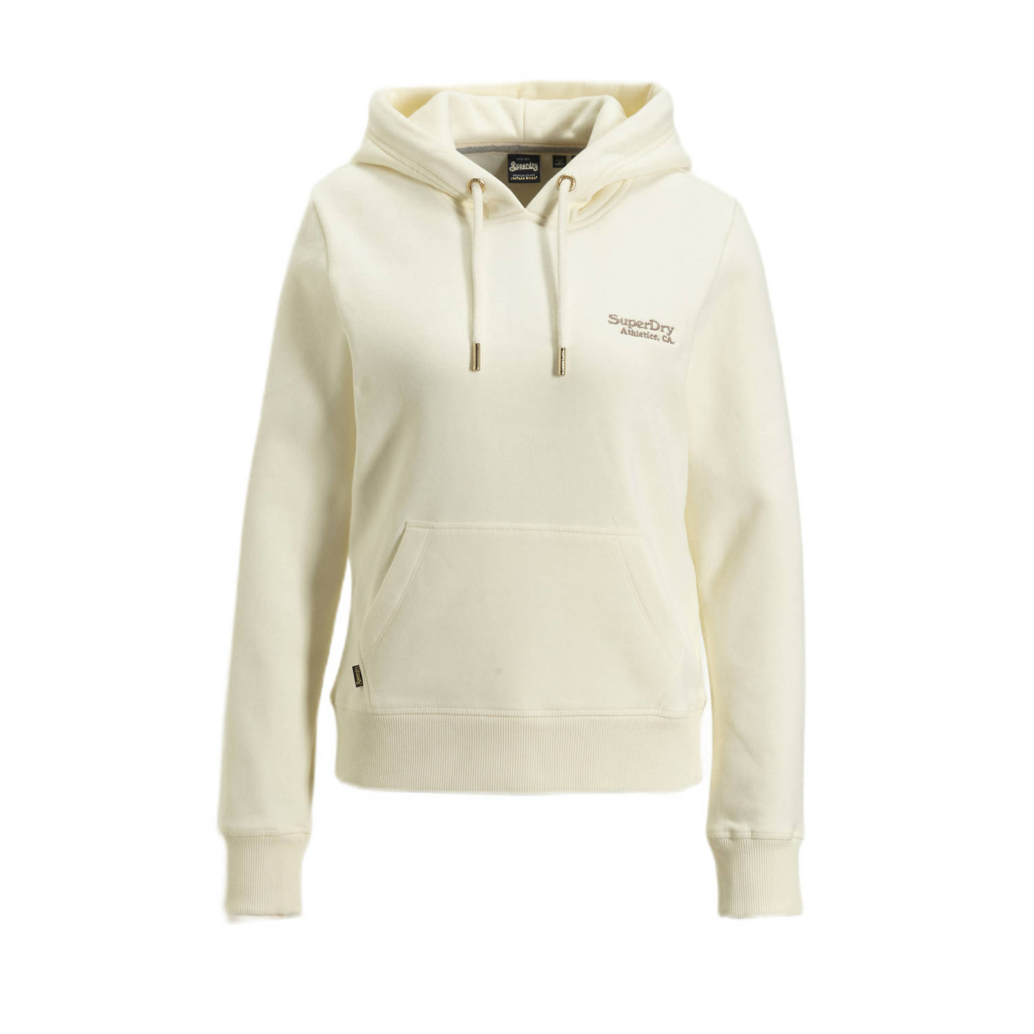 Superdry hoodie ESSENTIAL LOGO HOODIE beige