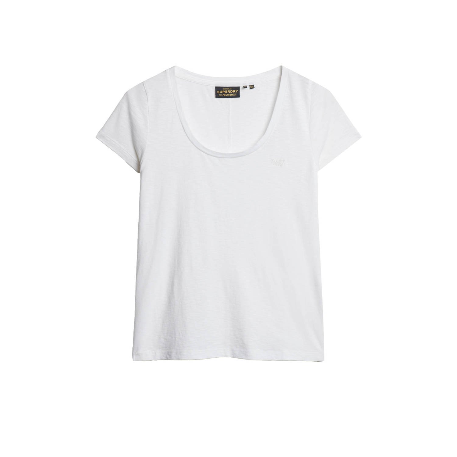 Superdry T-shirt SCOOP NECK TEE wit