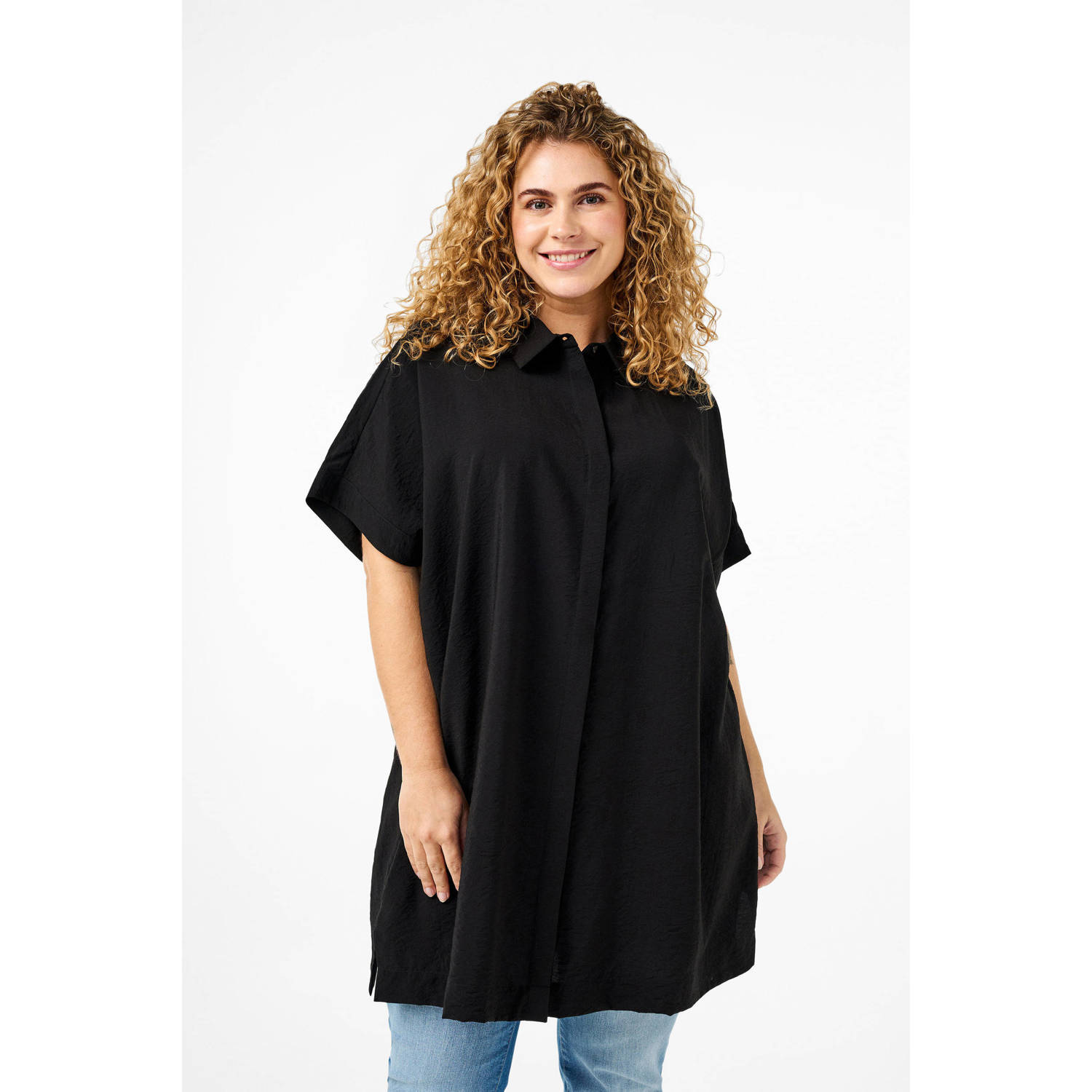 Zizzi blouse zwart