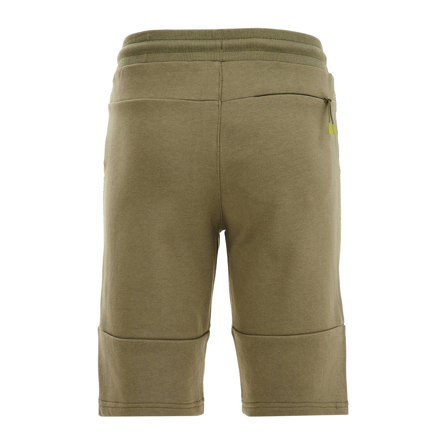 WE Fashion slim fit sweatshort kaki