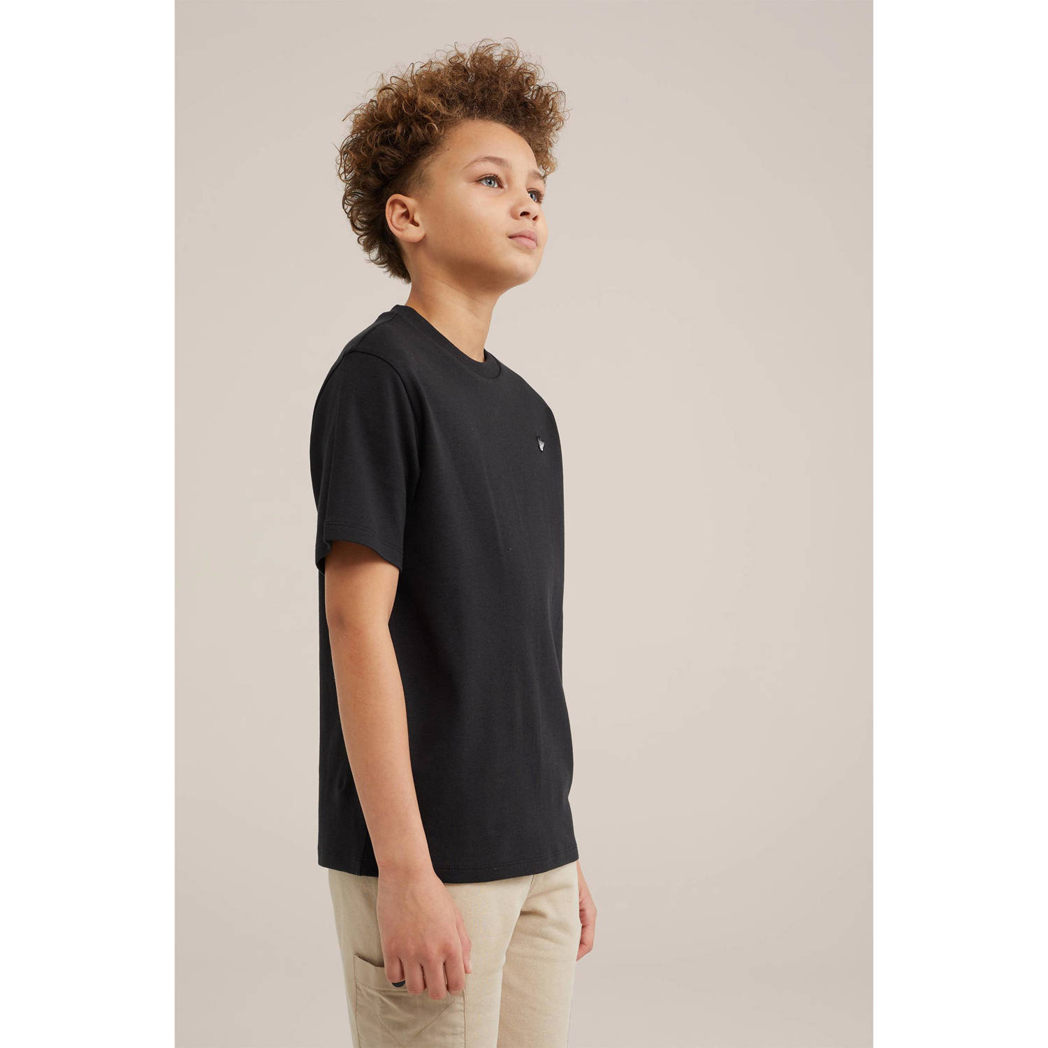 WE Fashion T-shirt zwart