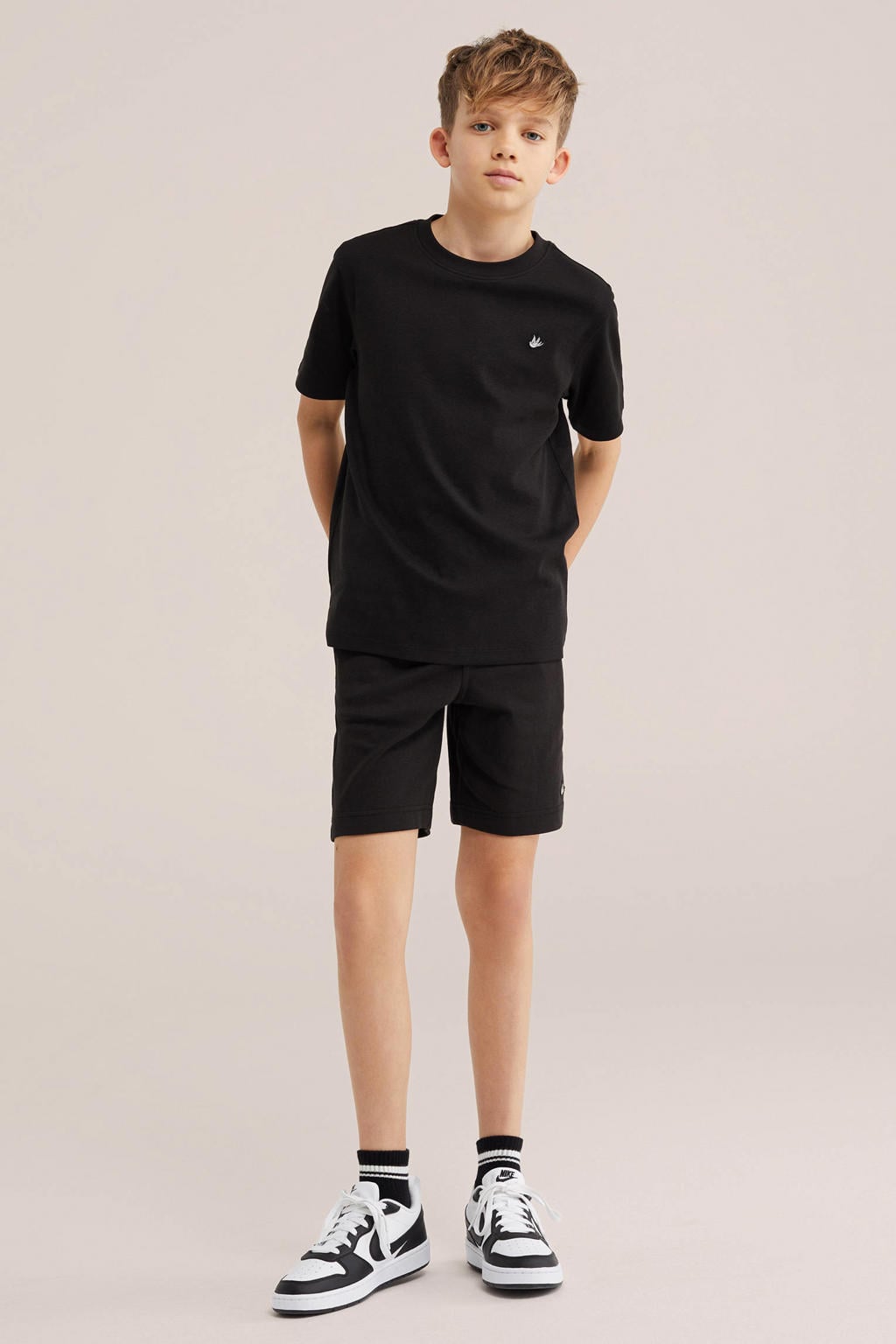 WE Fashion T-shirt zwart