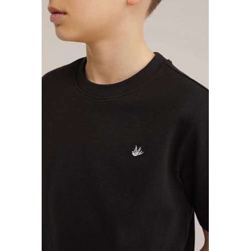 WE Fashion Blue Ridge T-shirt zwart afbeelding