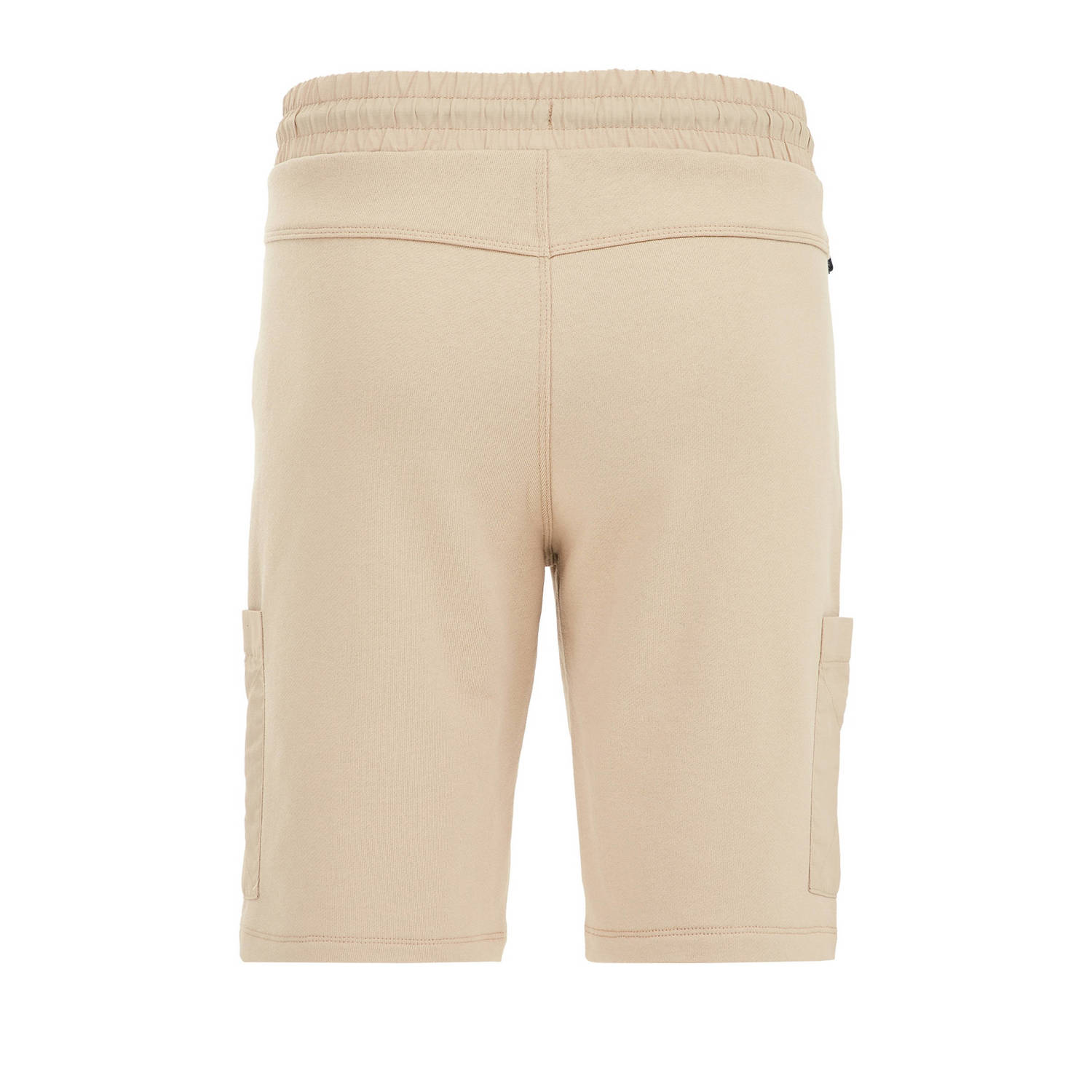 WE Fashion slim fit sweatshort beige