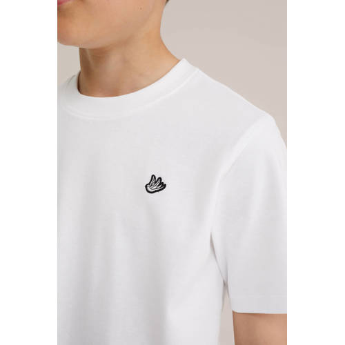 WE Fashion Blue Ridge T-shirt wit afbeelding