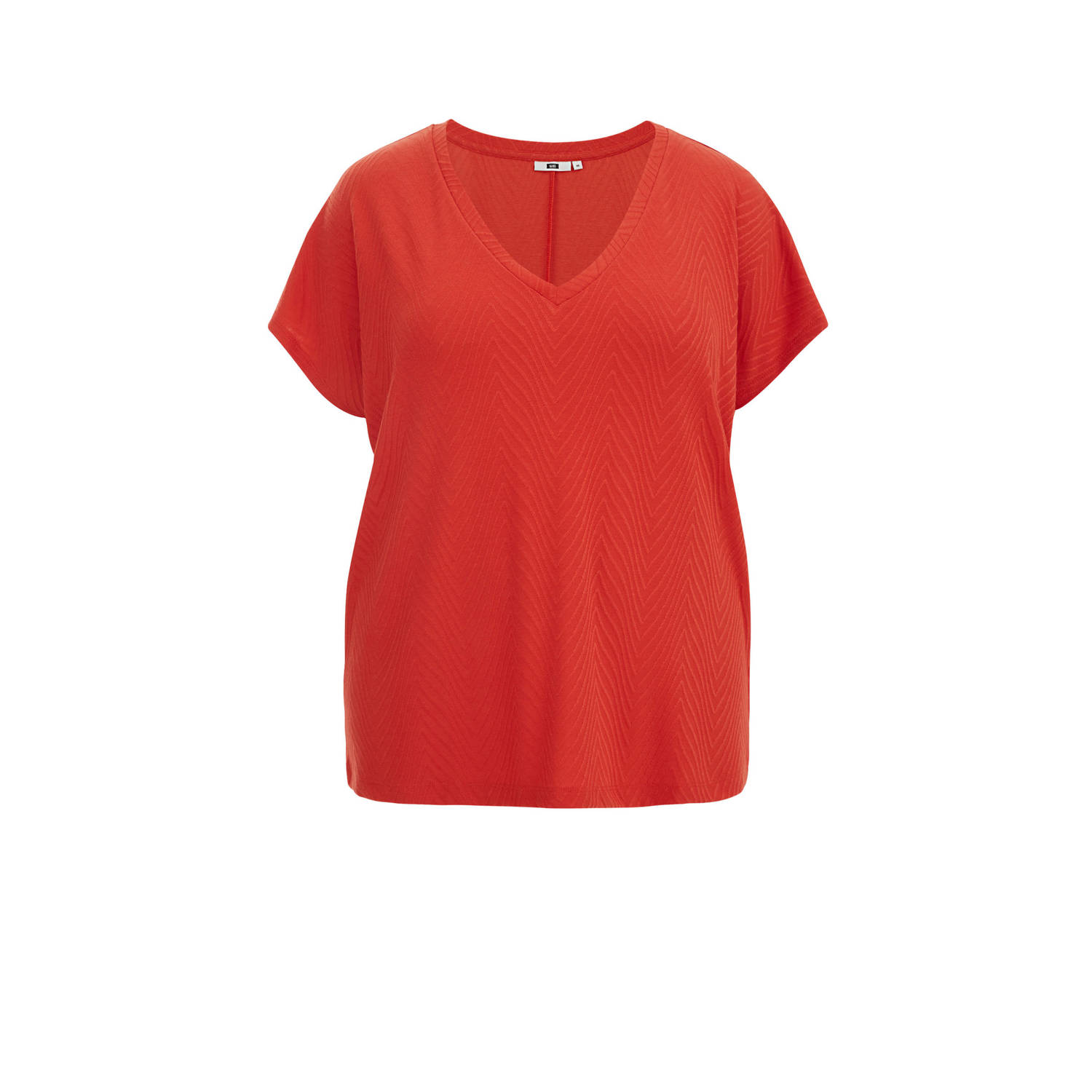 WE Fashion Curve top rood