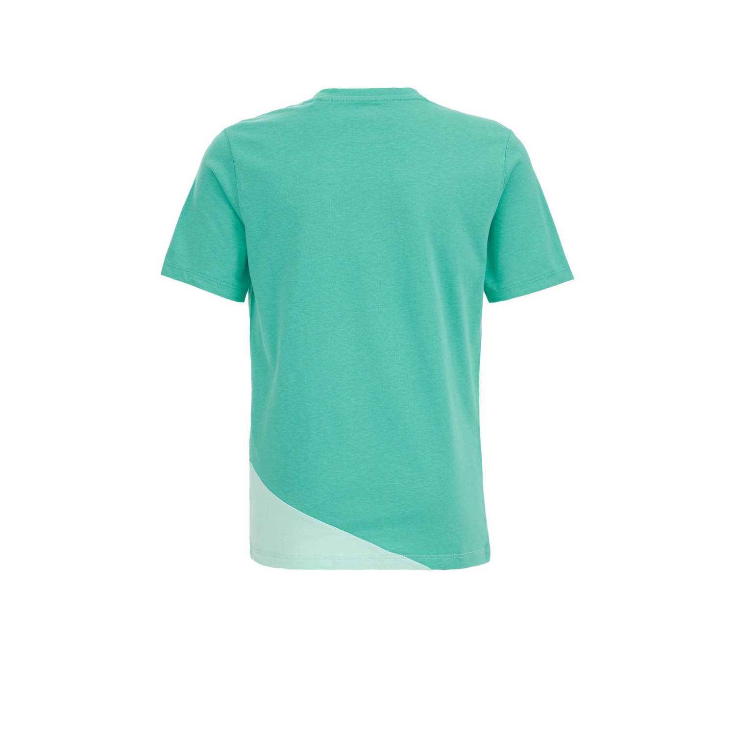 WE Fashion T-shirt turquoise lichtblauw