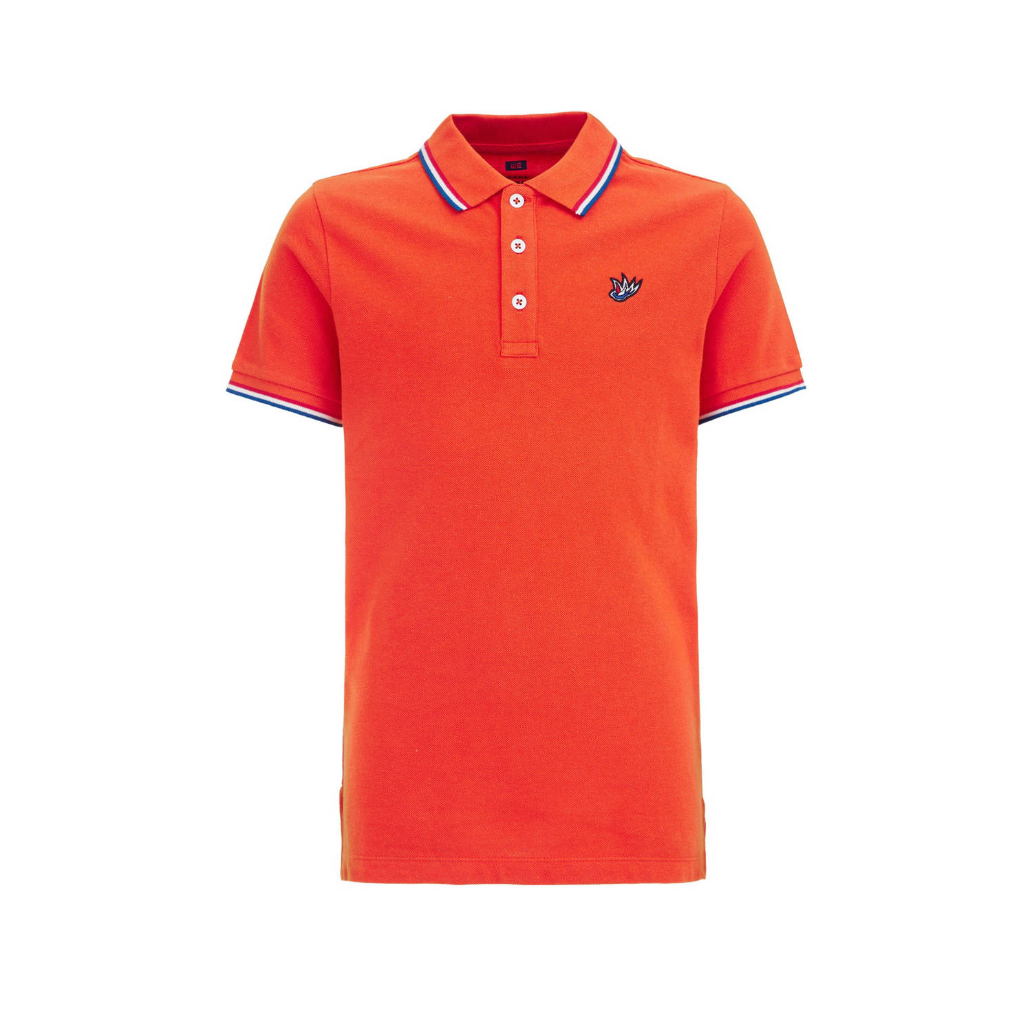 WE Fashion polo oranje