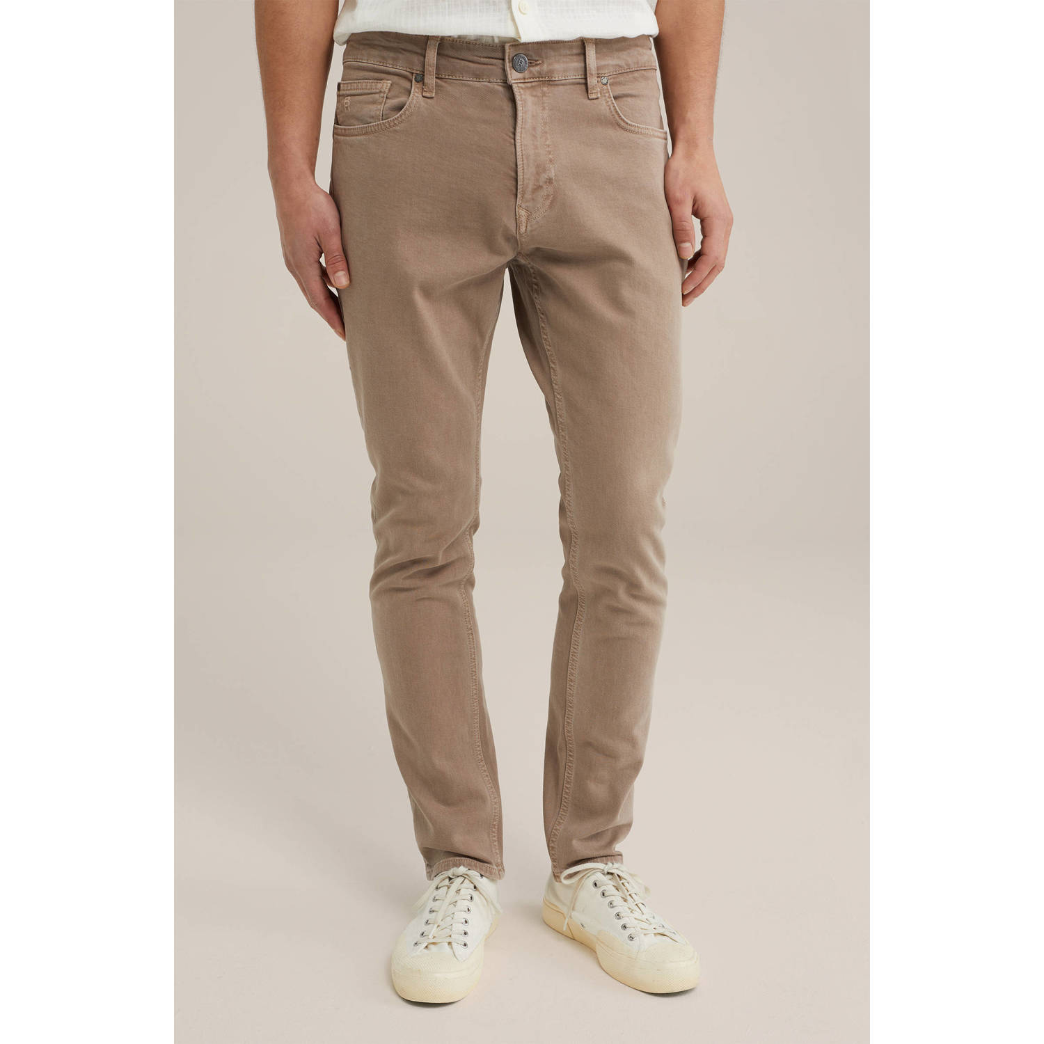 WE Fashion Blue Ridge slim fit jeans elephant grey