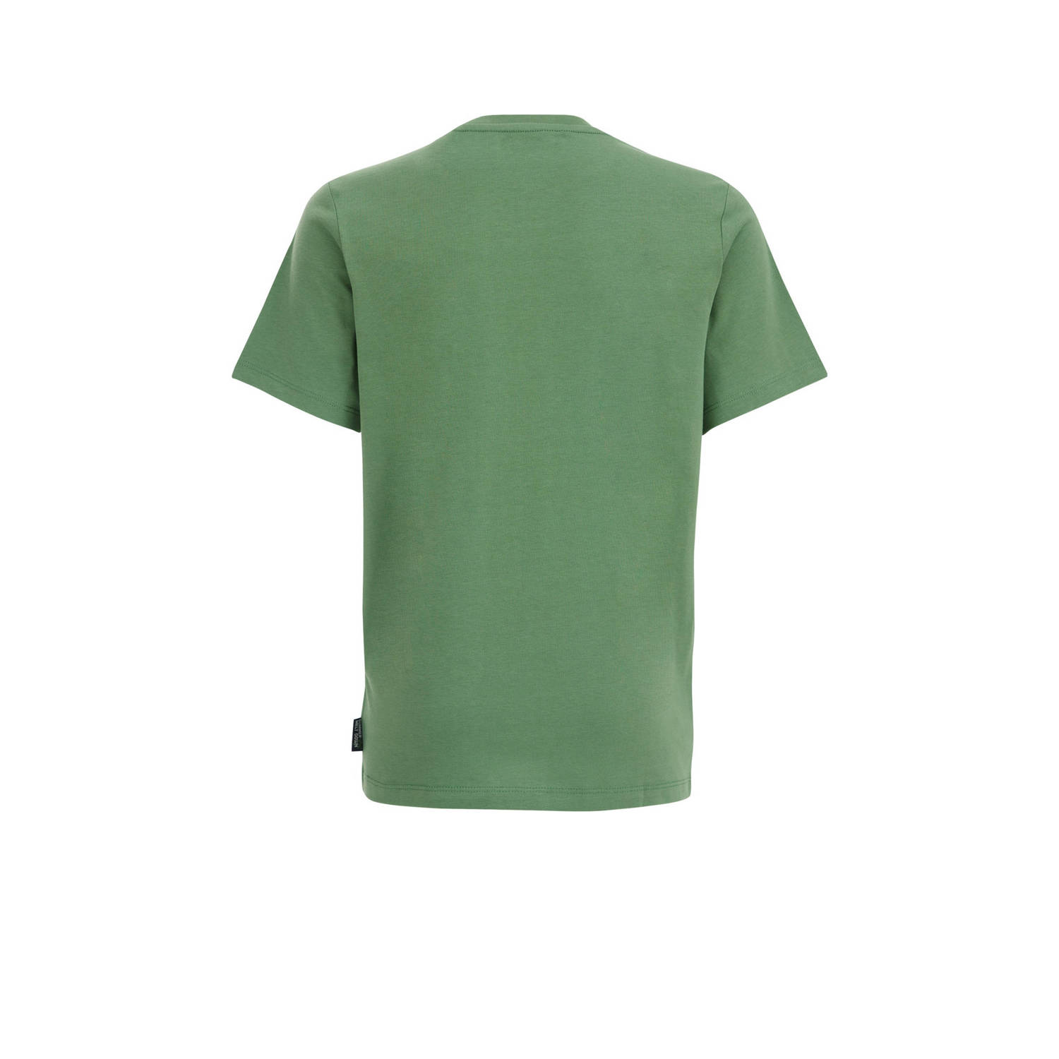 WE Fashion T-shirt met printopdruk groen