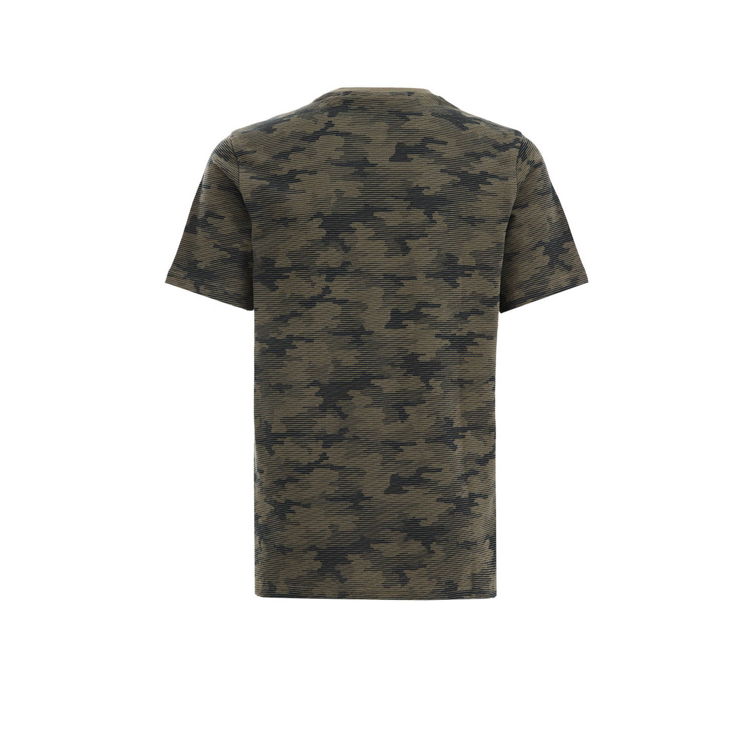 WE Fashion T-shirt met all over print groen