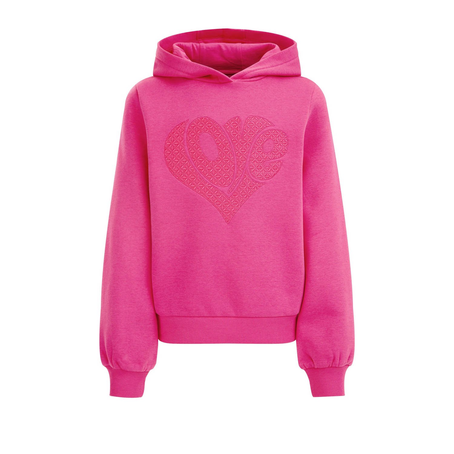 WE Fashion sweater roze Effen 122 128 | Sweater van