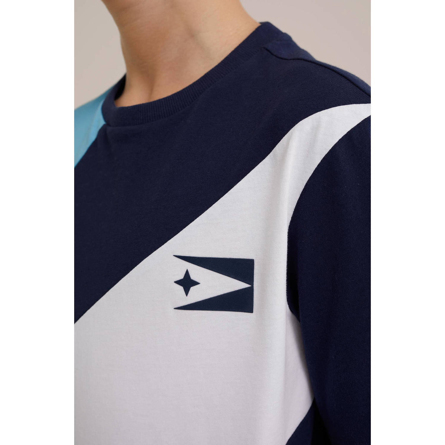 WE Fashion T-shirt blauw