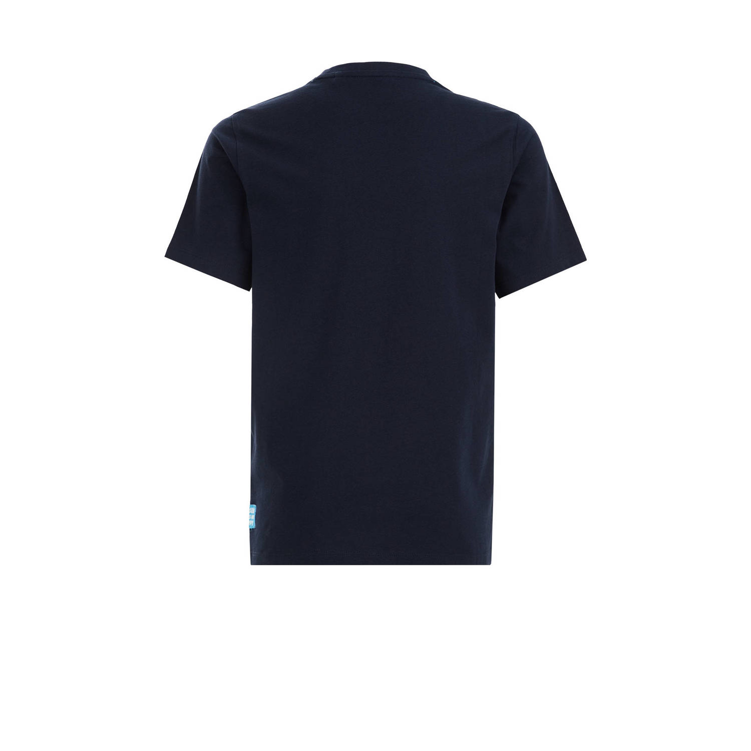 WE Fashion T-shirt met printopdruk navy