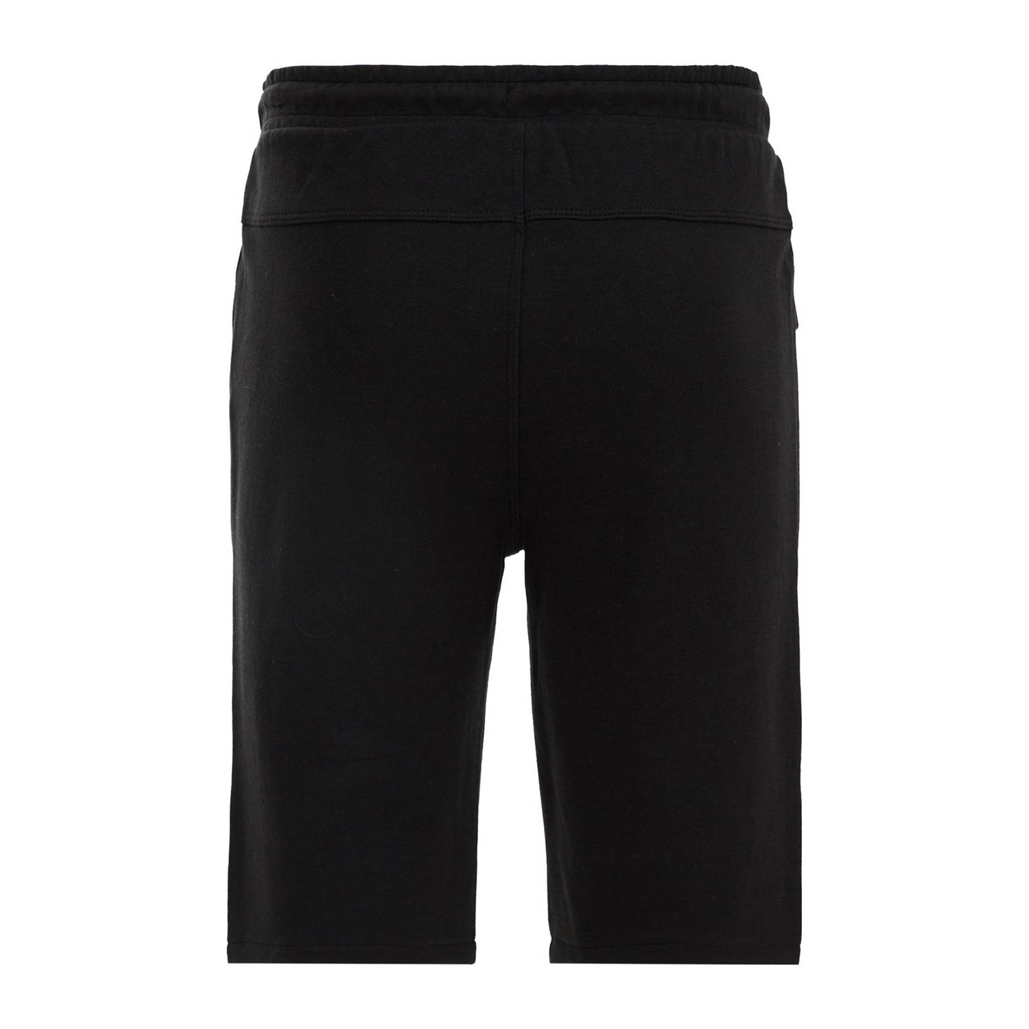 WE Fashion slim fit sweatshort zwart