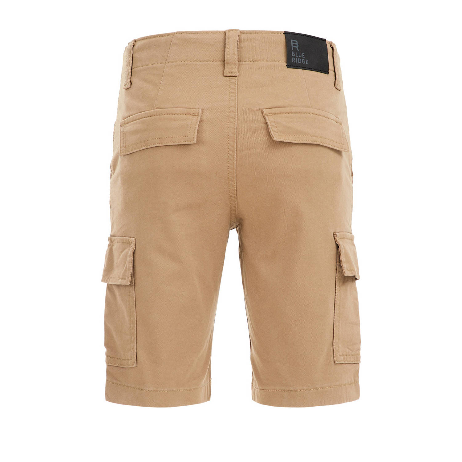 WE Fashion tapered fit cargo short dark wet sand