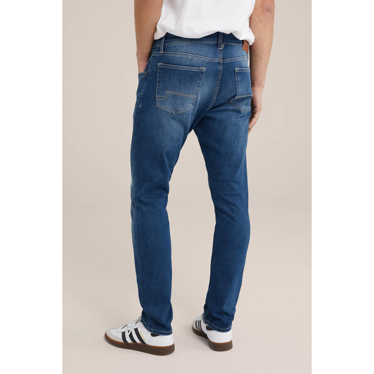 WE Fashion Blue Ridge slim fit jeans Sloane blue denim