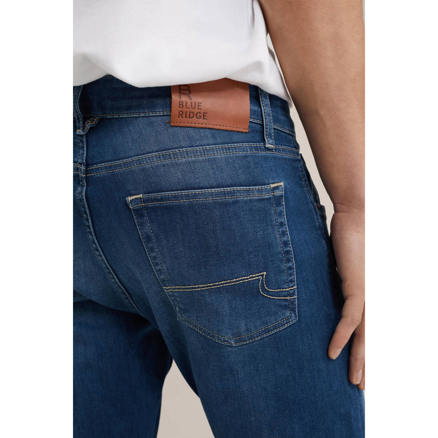 WE Fashion Blue Ridge slim fit jeans Sloane blue denim