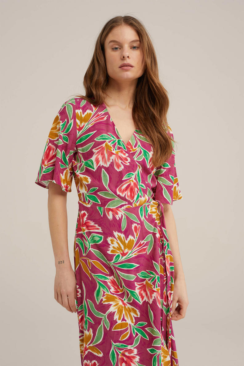 CUPSHE Maxi casual jurk voor dames, off-shoulder smocked