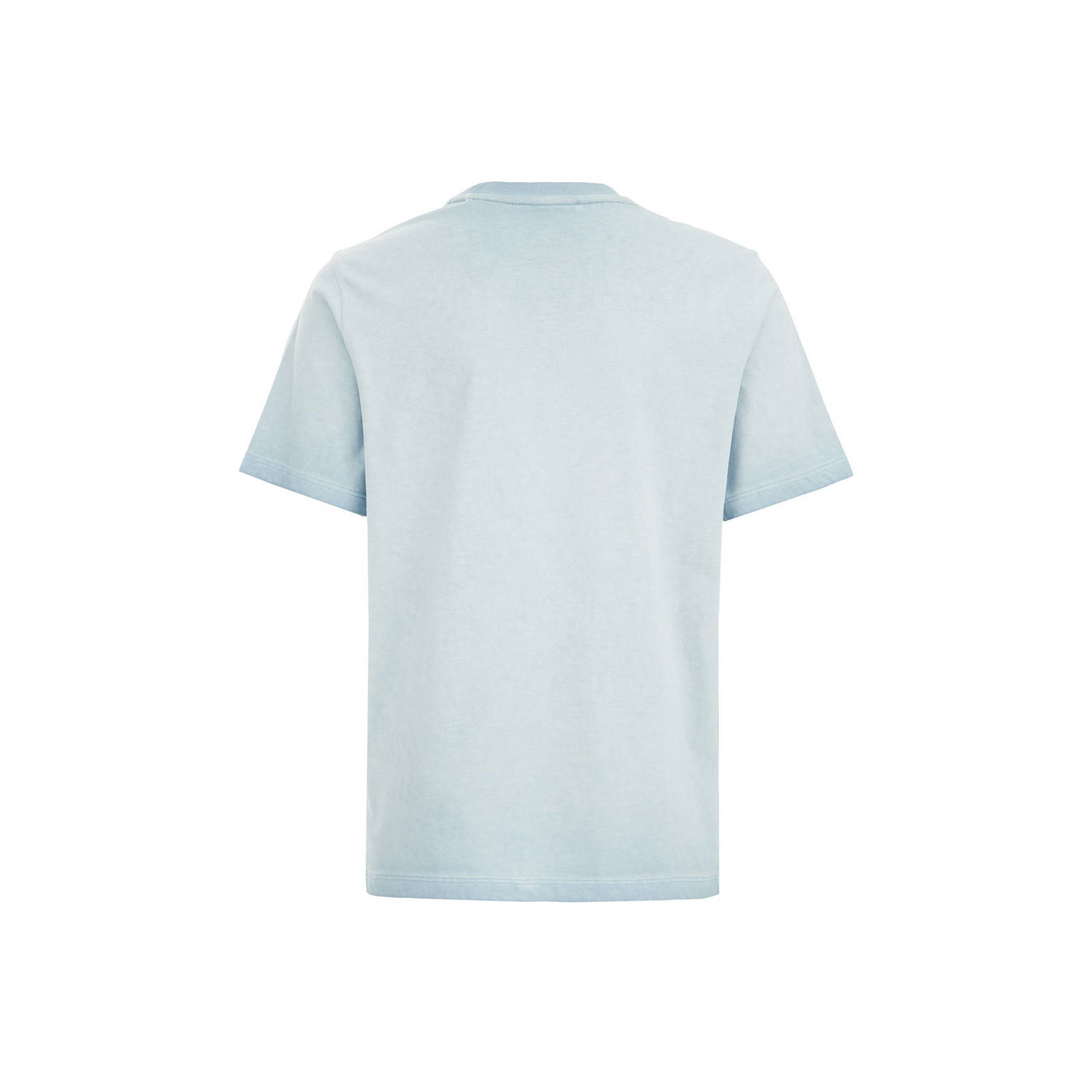 Salty Dog T-shirt met printopdruk lichtblauw