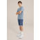 WE Fashion Blue Ridge T-shirt grijsblauw