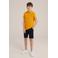 WE Fashion polo geel