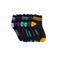 WE Fashion sokken - donkerblauw/multicolor (set van 7)