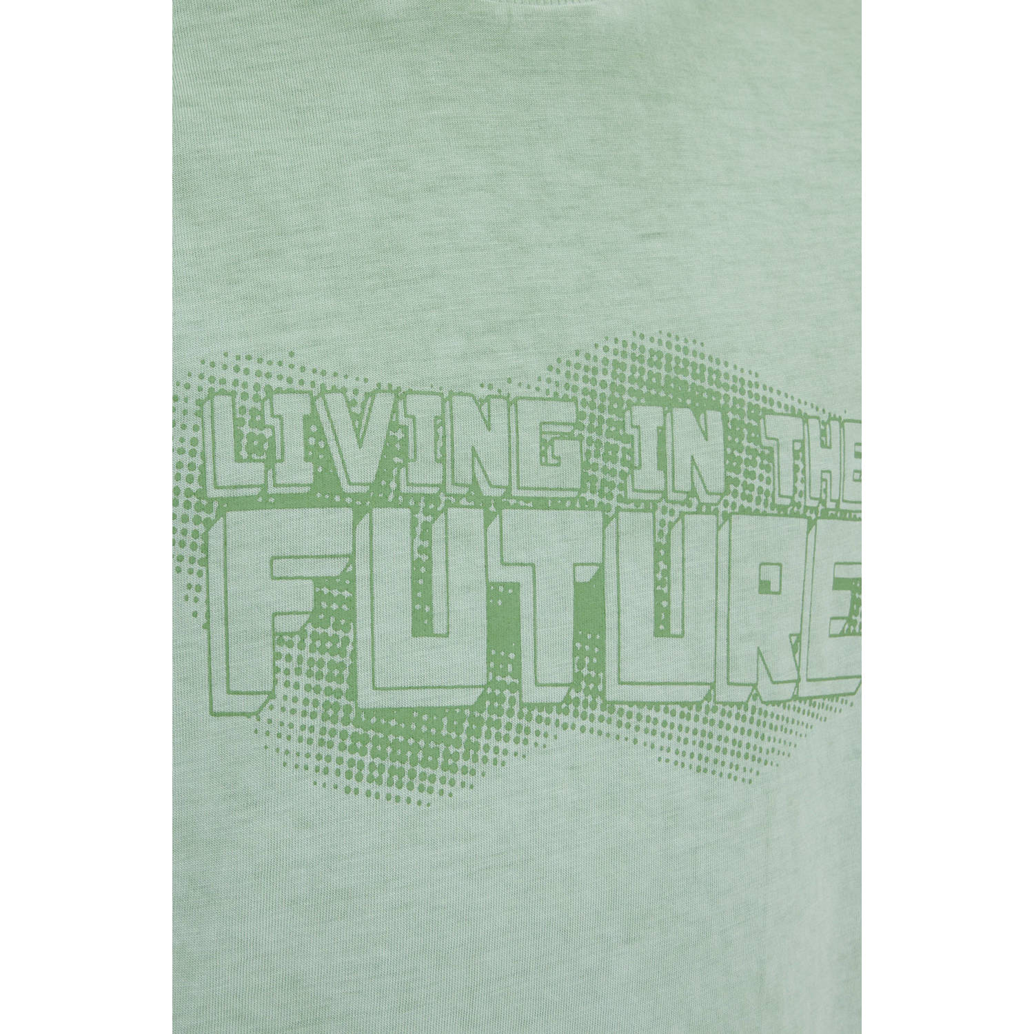WE Fashion T-shirt met printopdruk ivy green