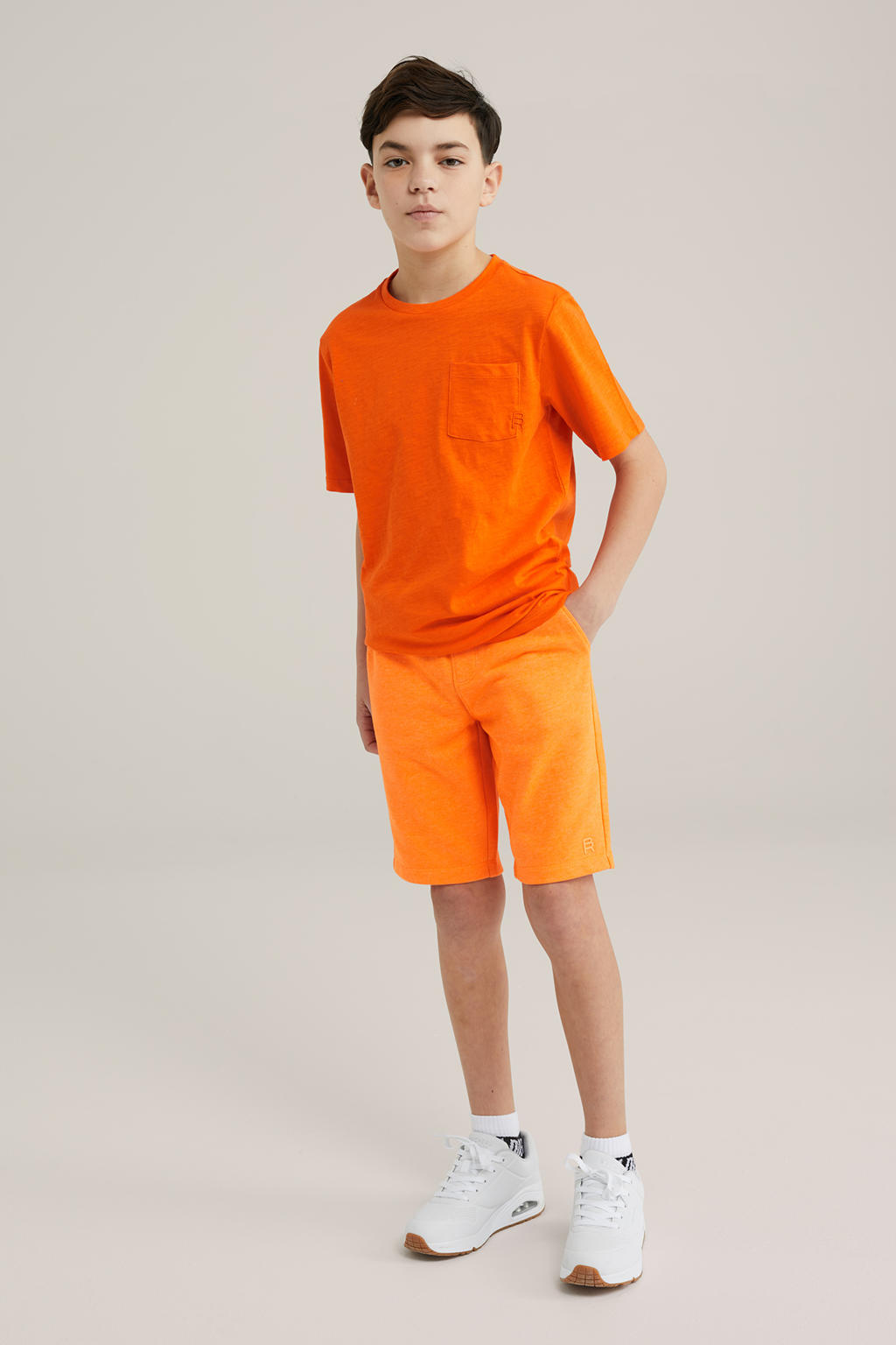 WE Fashion Blue Ridge T-shirt oranje