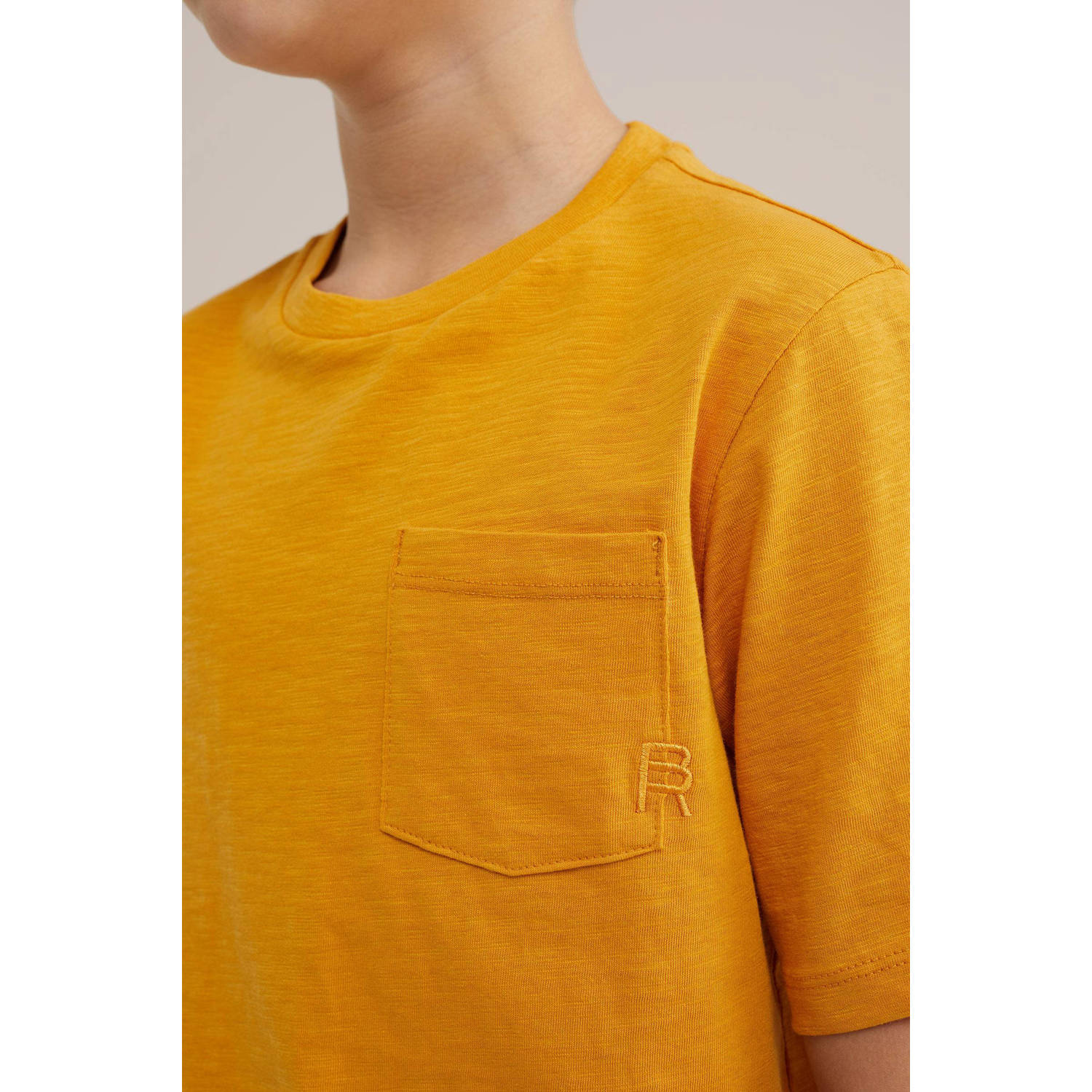 WE Fashion Blue Ridge T-shirt geeloranje