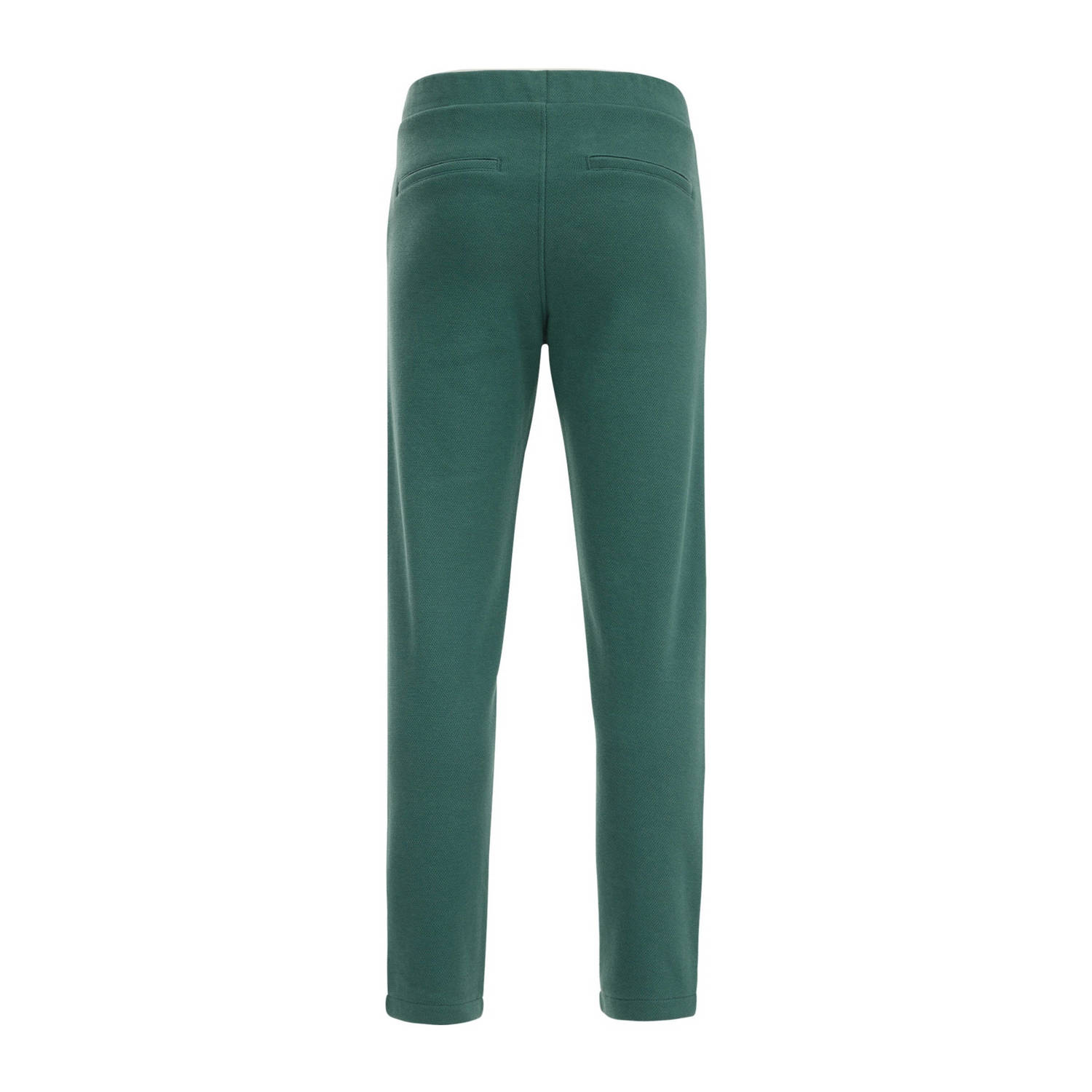 WE Fashion slim fit broek groen