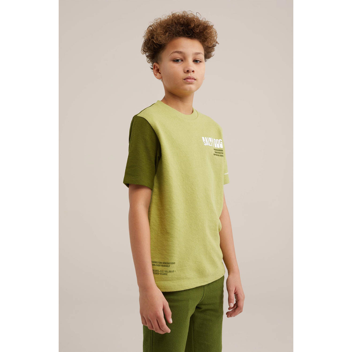 WE Fashion T-shirt groen