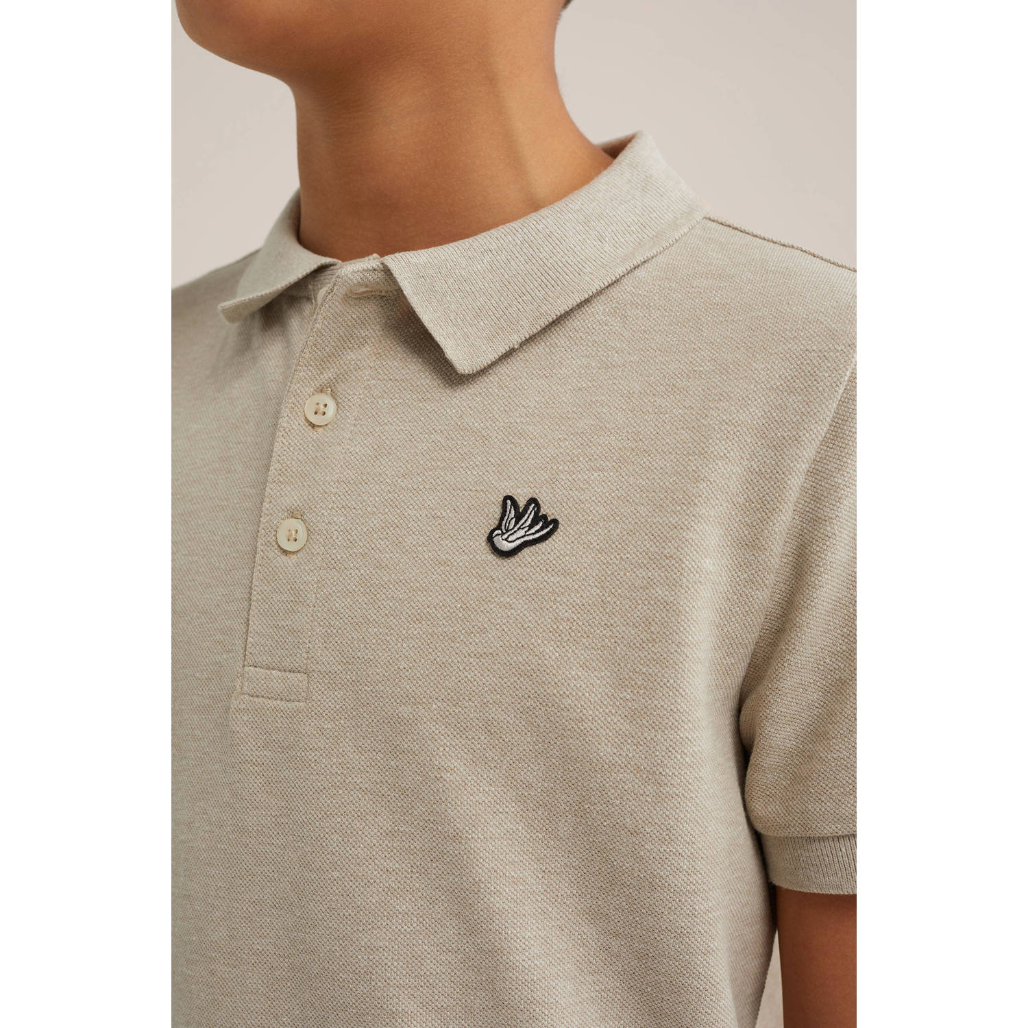 WE Fashion polo beige
