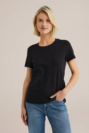 T-shirt zwart